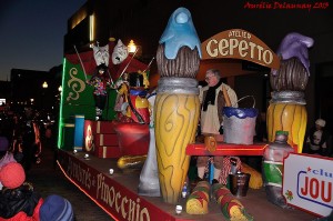 Parade des jouets 2013 - Pinocchio et Gepetto