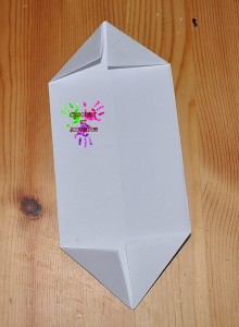 Boîte en papier Caillotte - étape 9