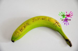 Banane message surprise