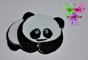 Petit panda en mousse