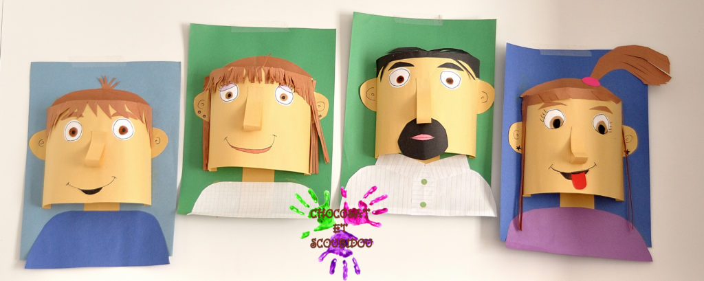 Visages 3D - Portrait de famille