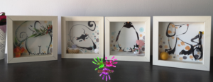 Cadres animaux en 3D