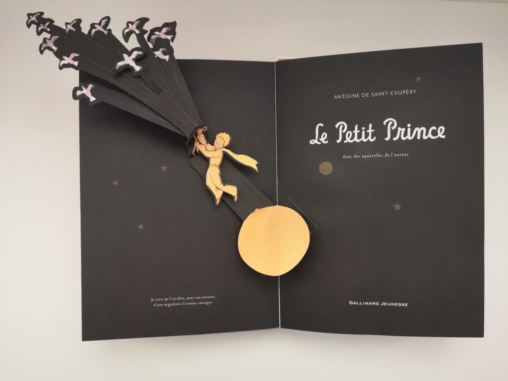 Grands livres classiques pop-up - Le Petit Prince - extrait Grands livres classiques pop-up - Le Petit Prince - extrait