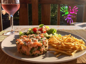 Tartare de saumon