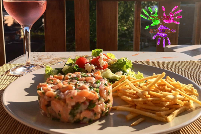 Tartare de saumon