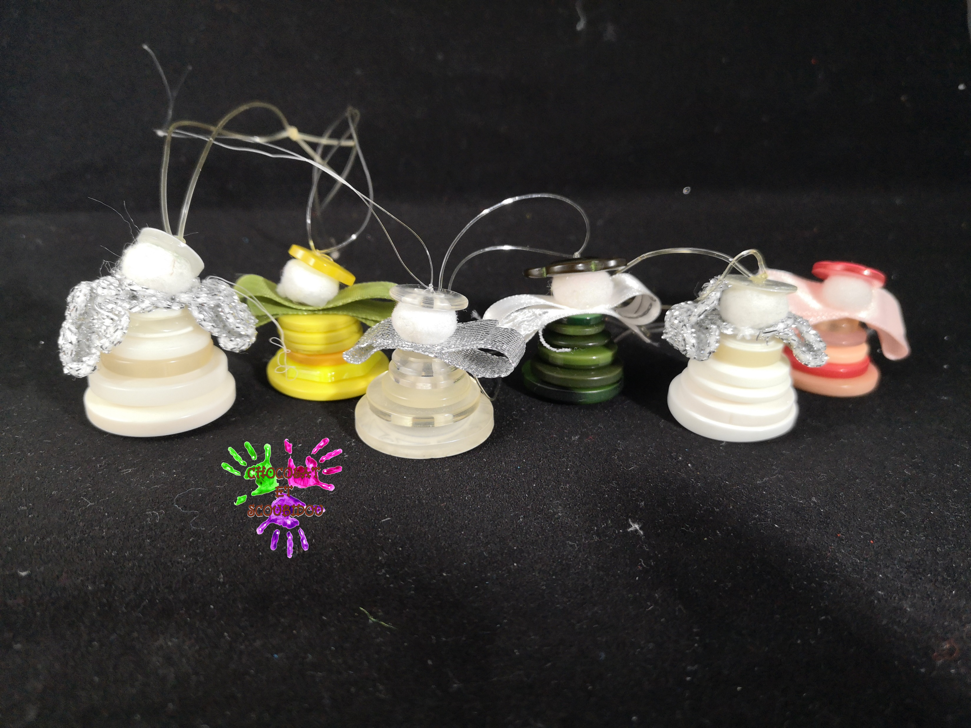 Anges boutons et fées boutons