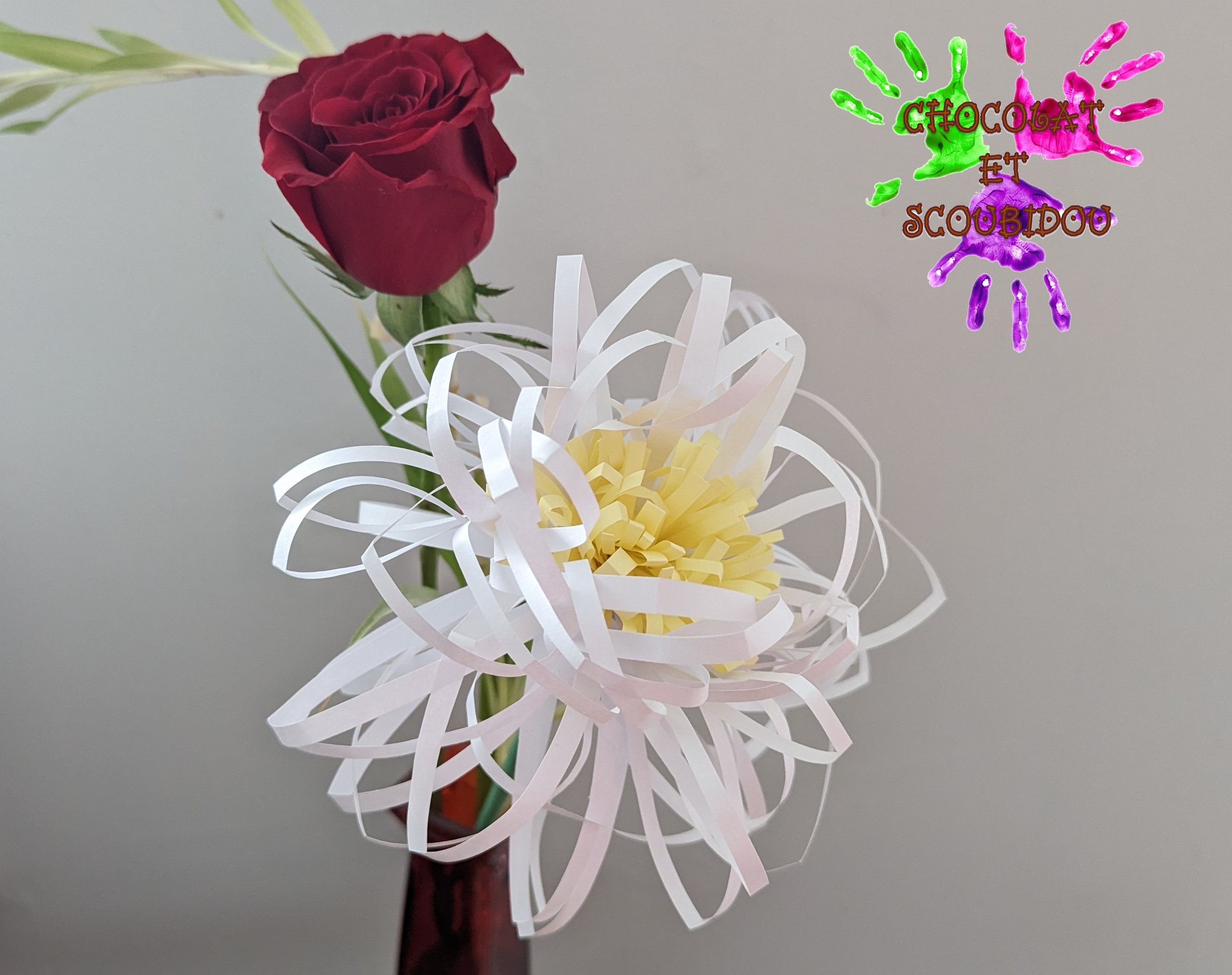 Marguerite en papier 1