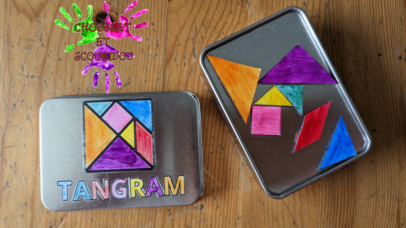 Livre Tangram Magnétique De Voyage Coogam – Jeu éducatif Formes Et Couleurs, Pour Enfants 3 Ans Et Plus