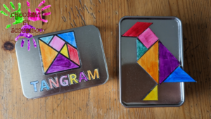 Jeu de voyage – Tangram magnétique