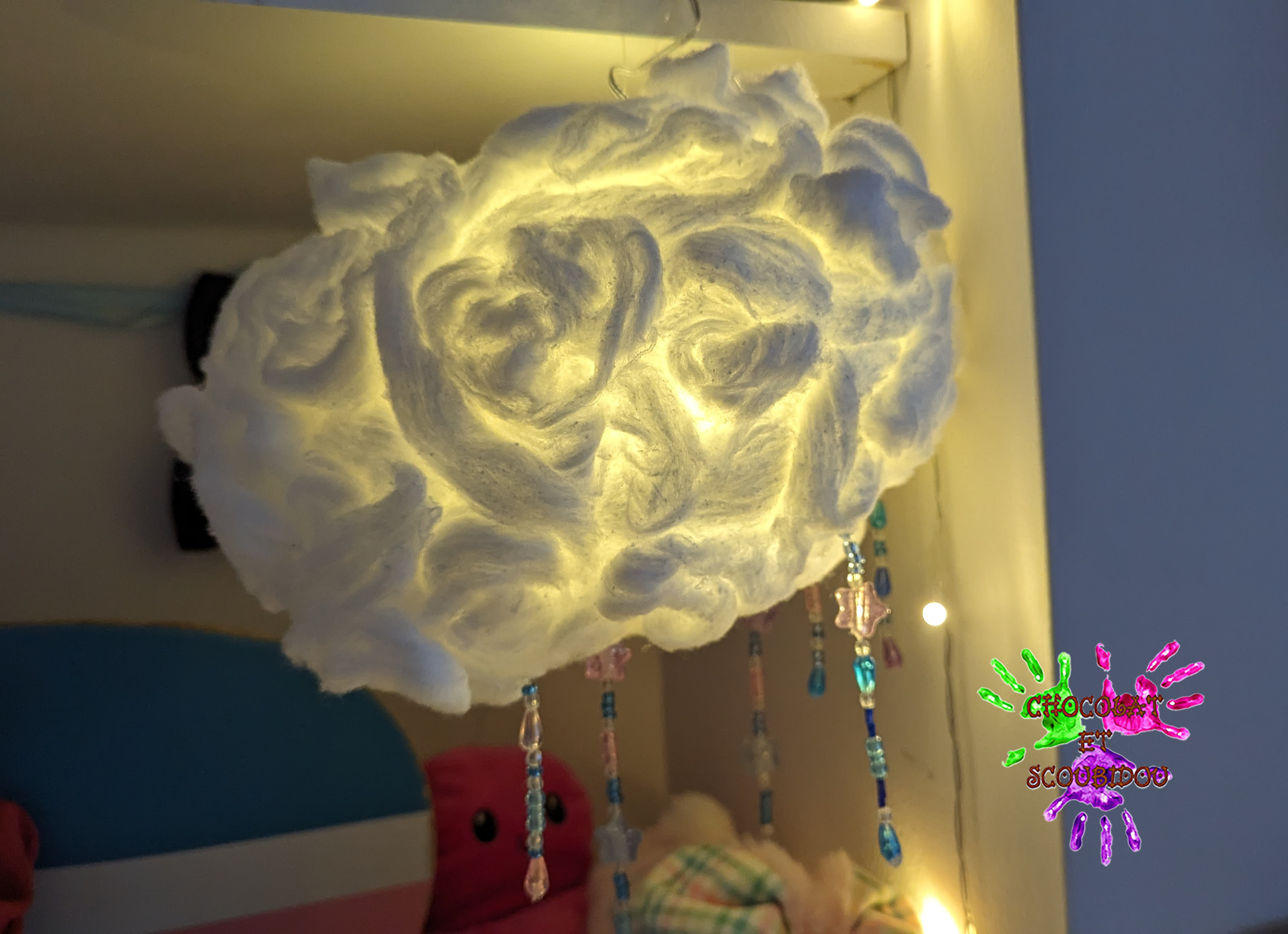 lampe nuage nuit