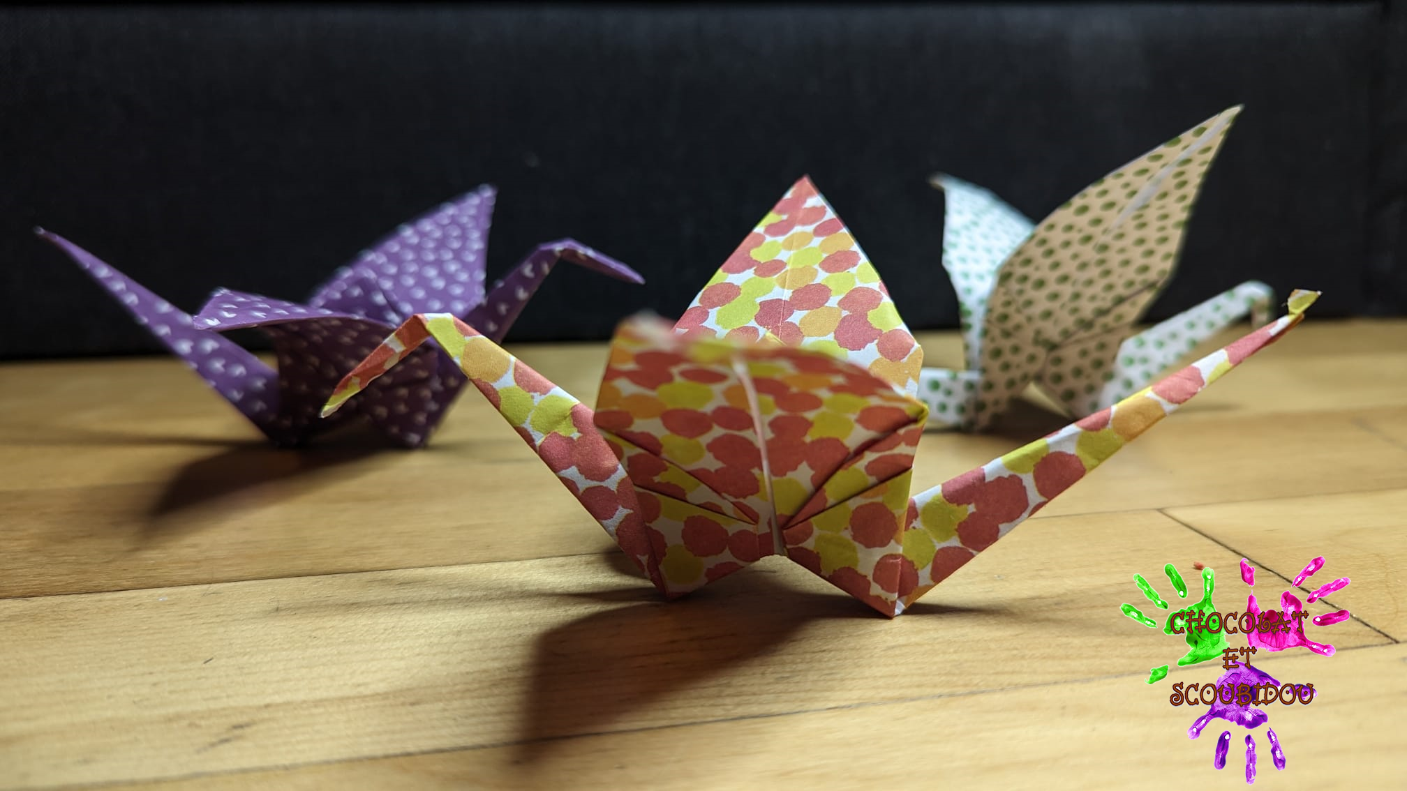 grue en papier