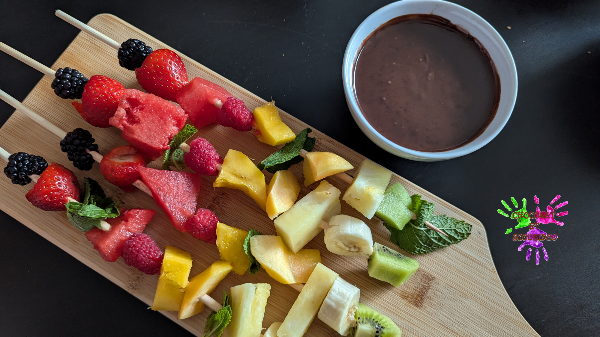 Brochettes de fruits 1