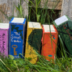 Fabriquer de faux livres avec des briques peintes