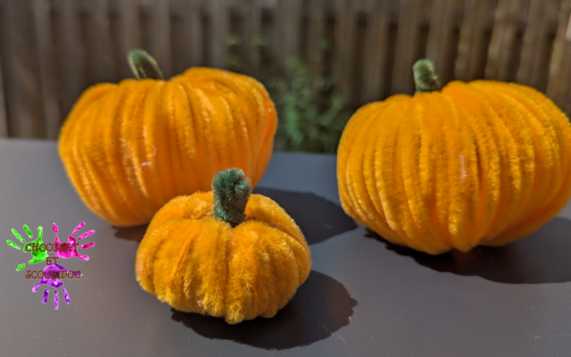 Citrouille fil chenille